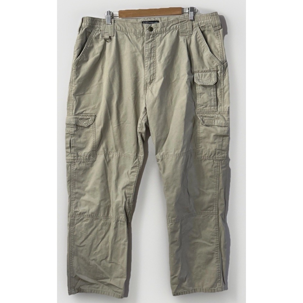 5.11 Men's Tactical Cargo Pants Style 74251 Sz 40 40x32 Clean 100% Cotton‎